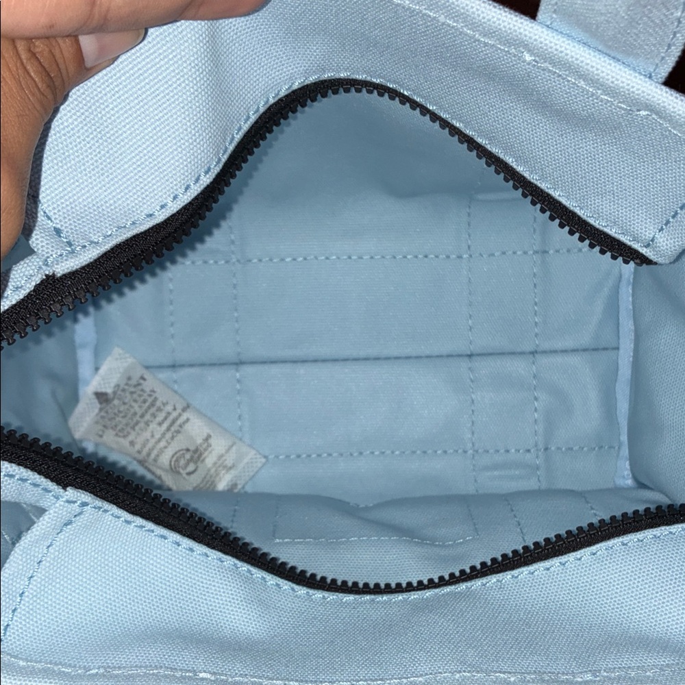 NWOT SPECIAL EDITION CANVAS Marc Jacobs Sky Blue Tote Bag - Picture 3 of 4